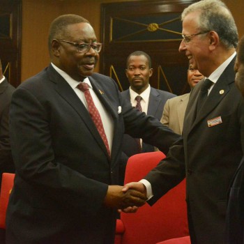 Photo avec le Pdt Malawi & Ministre